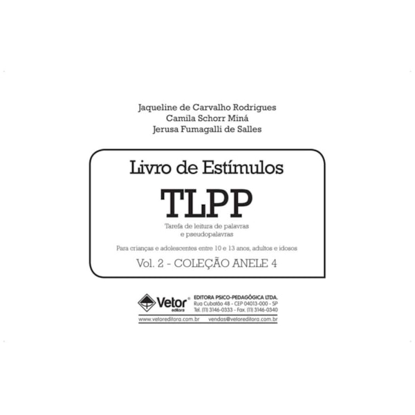 Anele 4 – Livro de Estímulos