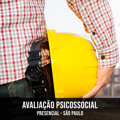 Avaliação Psicossocial  - Curso Presencial - São Paulo