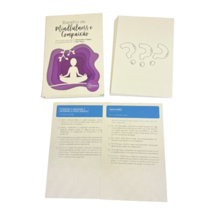 Baralho de Mindfulness e Compaixão - Vetor Editora
