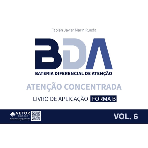 BDA AC - Atenção Concentrada - Forma B - VOL.6