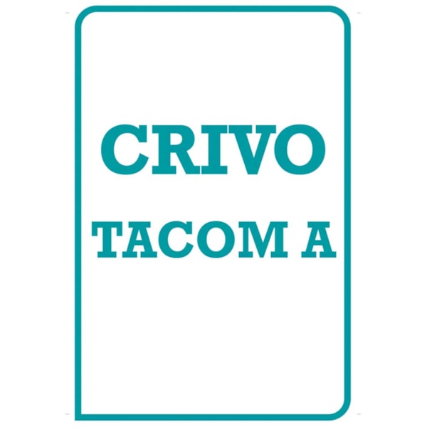 BFM-1 - Crivo de Correção Tacom A