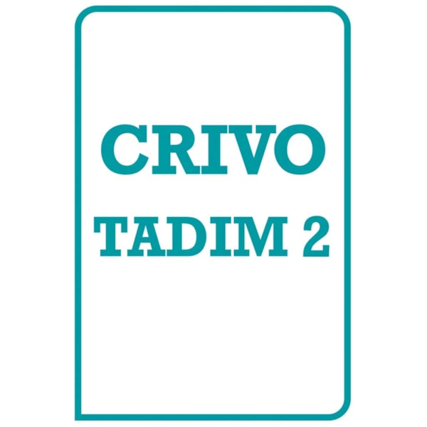 BFM-1 - Crivo de Correção Tadim 2
