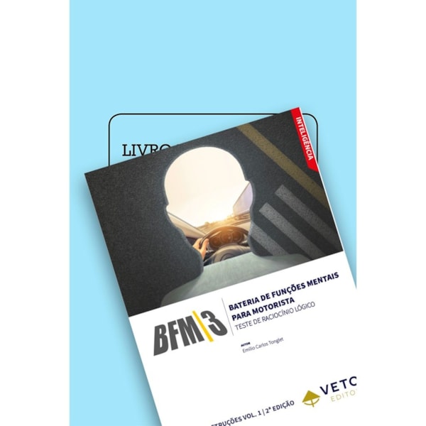 Coleção BFM-3 - TRAP-1 - Bateria de Funções Mentais para Motorista - Raciocínio Lógico