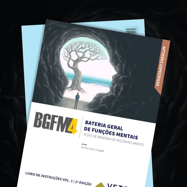 Coleção BGFM-4 - TMR - Bateria Geral de Funções Mentais - Memória e Reconhecimento