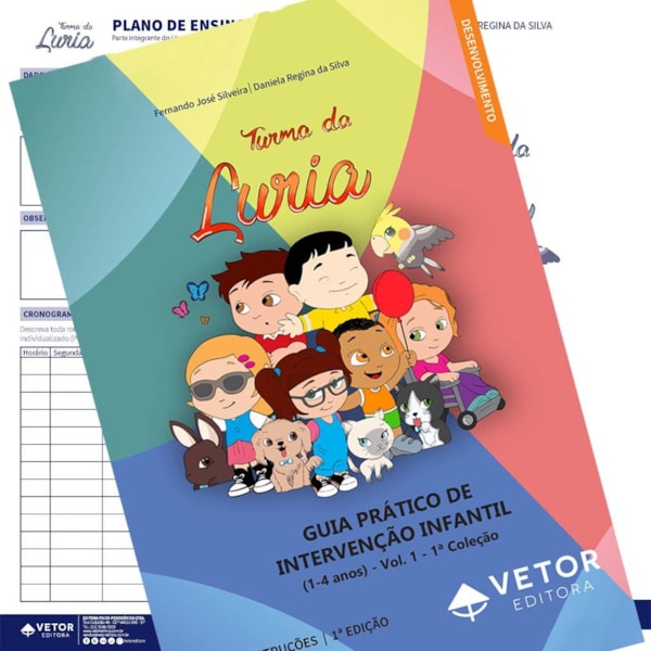 Coleção Turma da Luria - Guia Prático de Intervenção Infantil