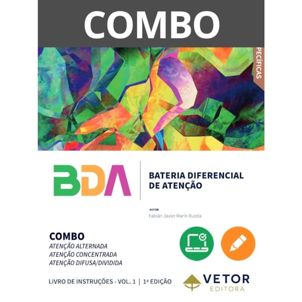 Combo BDA - Livro de Instruções e Aplicações Online
