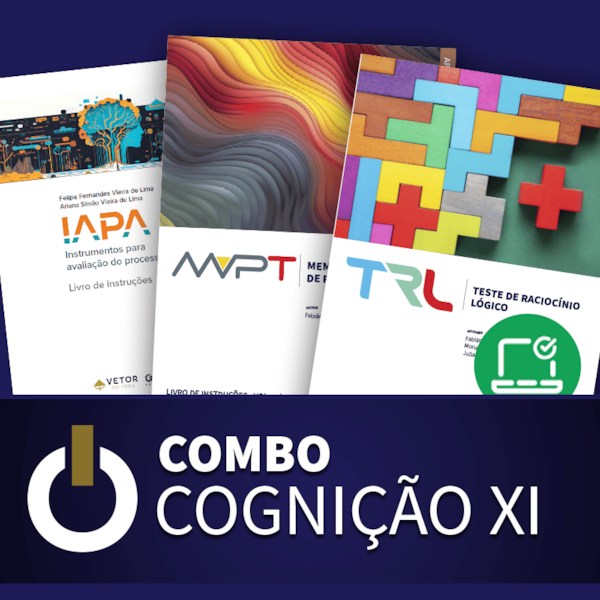 Combo Cognição XI - IAPA / MVPT / TRL