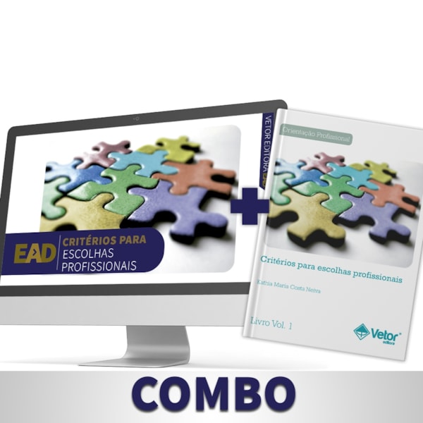 Combo Critérios para Escolhas Profissionais - Curso EAD + Coleção do Teste