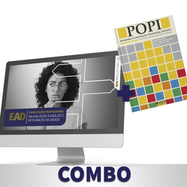 Combo - Curso EAD Orientação Profissional: Da Avaliação à Análise e Integração de Dados + Livro