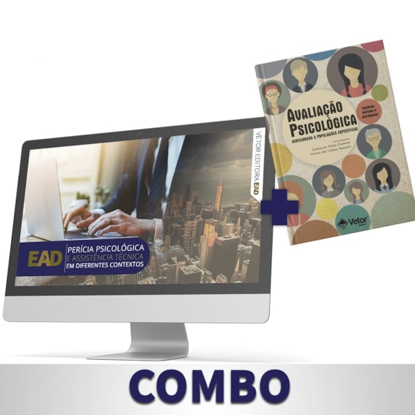 Combo - Curso EAD Perícia Psicológica e Assistência Técnica Em Diferentes Contextos + Livro