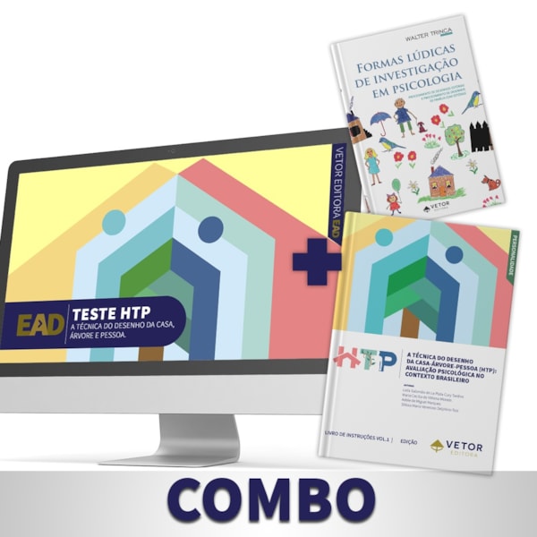 Combo HTP - Curso EAD + Coleção do Teste + Livro