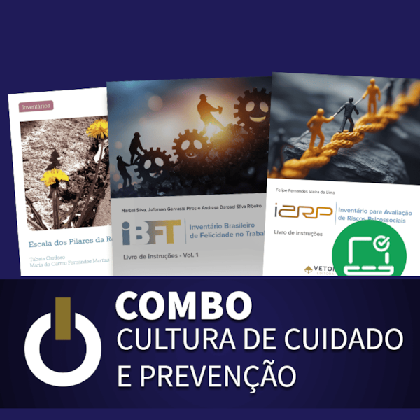 Combo Promocional - Cultura de Cuidado e Prevenção
