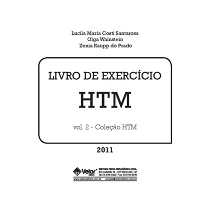 HTM - Livro de Exercício