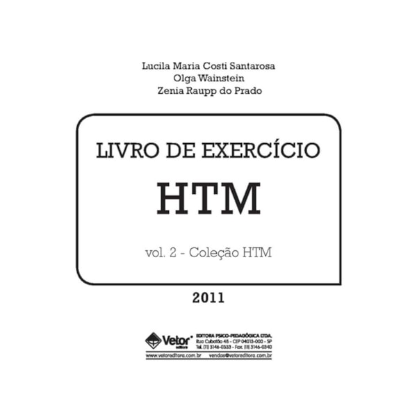 HTM - Livro de Exercício
