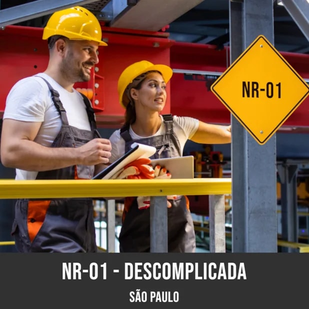 NR-01 Descomplicada: Gestão de Riscos Psicossociais no Trabalho - Curso Presencial - São Paulo - 03/10
