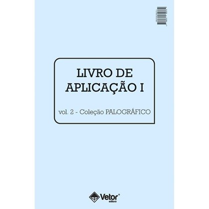 Palográfico - Livro de Aplicação I Pequeno