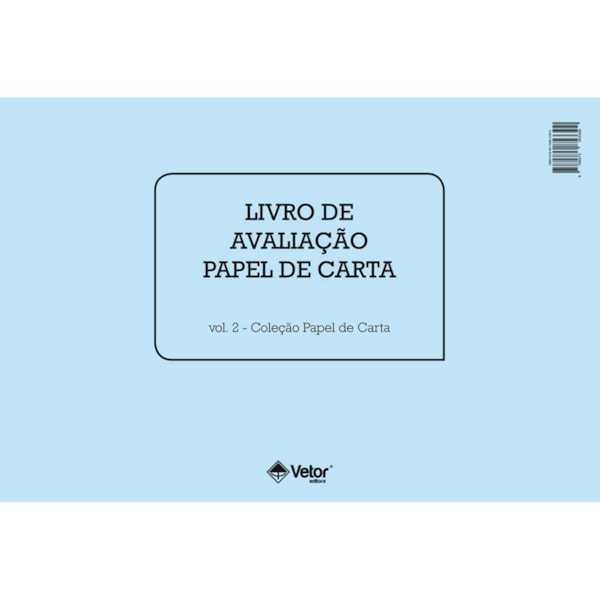 Papel de Carta - Livro de Avaliação