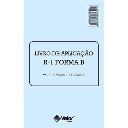 R-1 Forma-B - Livro de Aplicação