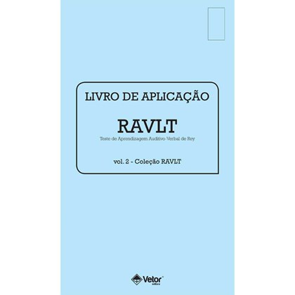 RAVLT - Livro de Aplicação
