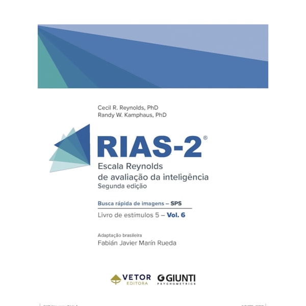 RIAS-2 - Livro de Estímulos 5 - SPS - Busca Rápida de Imagens Vol. 6
