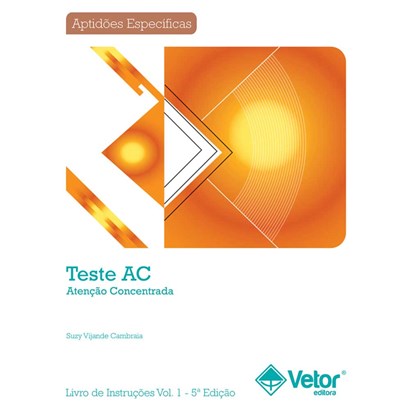 Teste AC - Livro de Instruções (Manual) - 5ª Edição