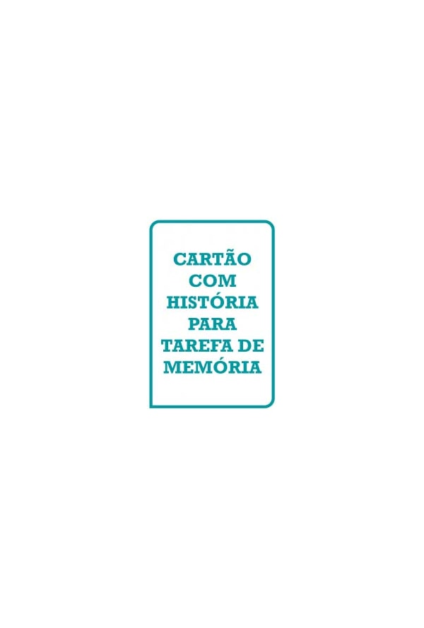 THCP - Cartão Com História para Tarefa de Memória