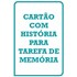 THCP - Cartão Com História para Tarefa de Memória