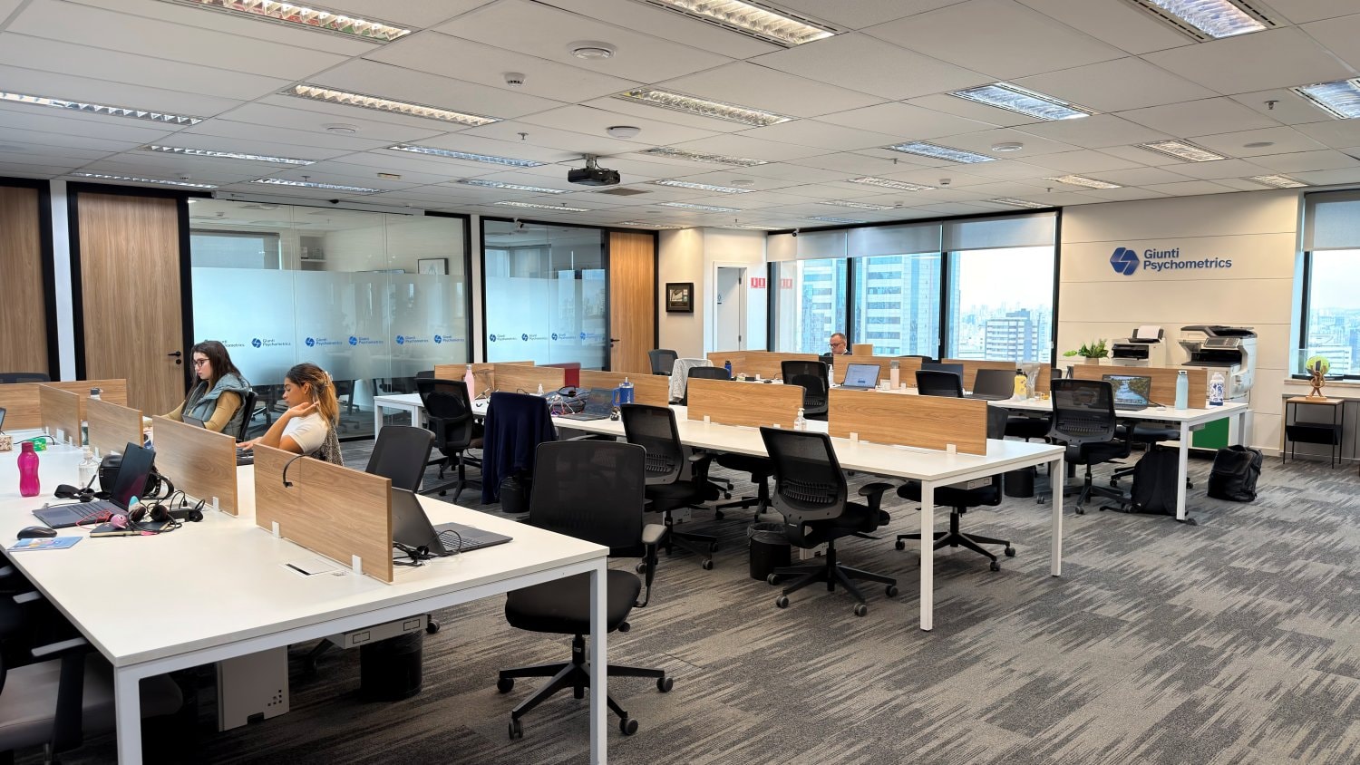 Sala de cursos da Giunti Psychometrics em São Paulo